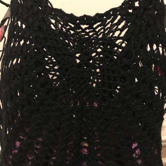 FREE PEOPLE Top with crochet on top - Picture 3 of 9